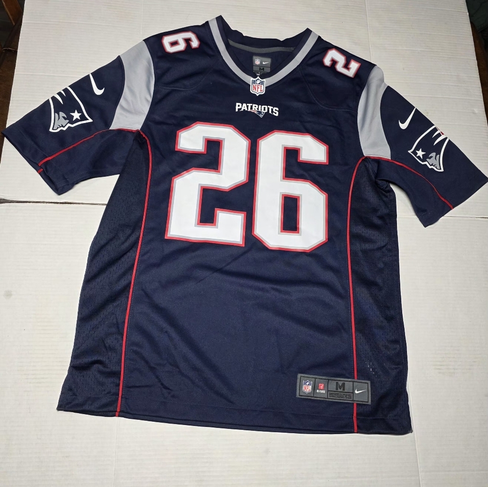 Patriots Sony Nichel #26 Jersey Mens Size M NFL On Field Nike